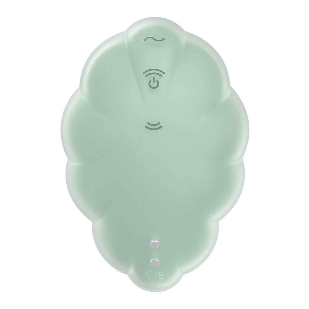 Satisfyer Cloud Dancer Mint USB Rechargeable Vibrating Air Pulse Stimulator